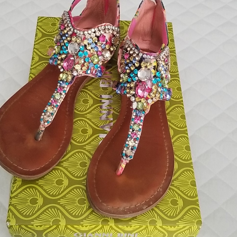 Sassy thong sandals
